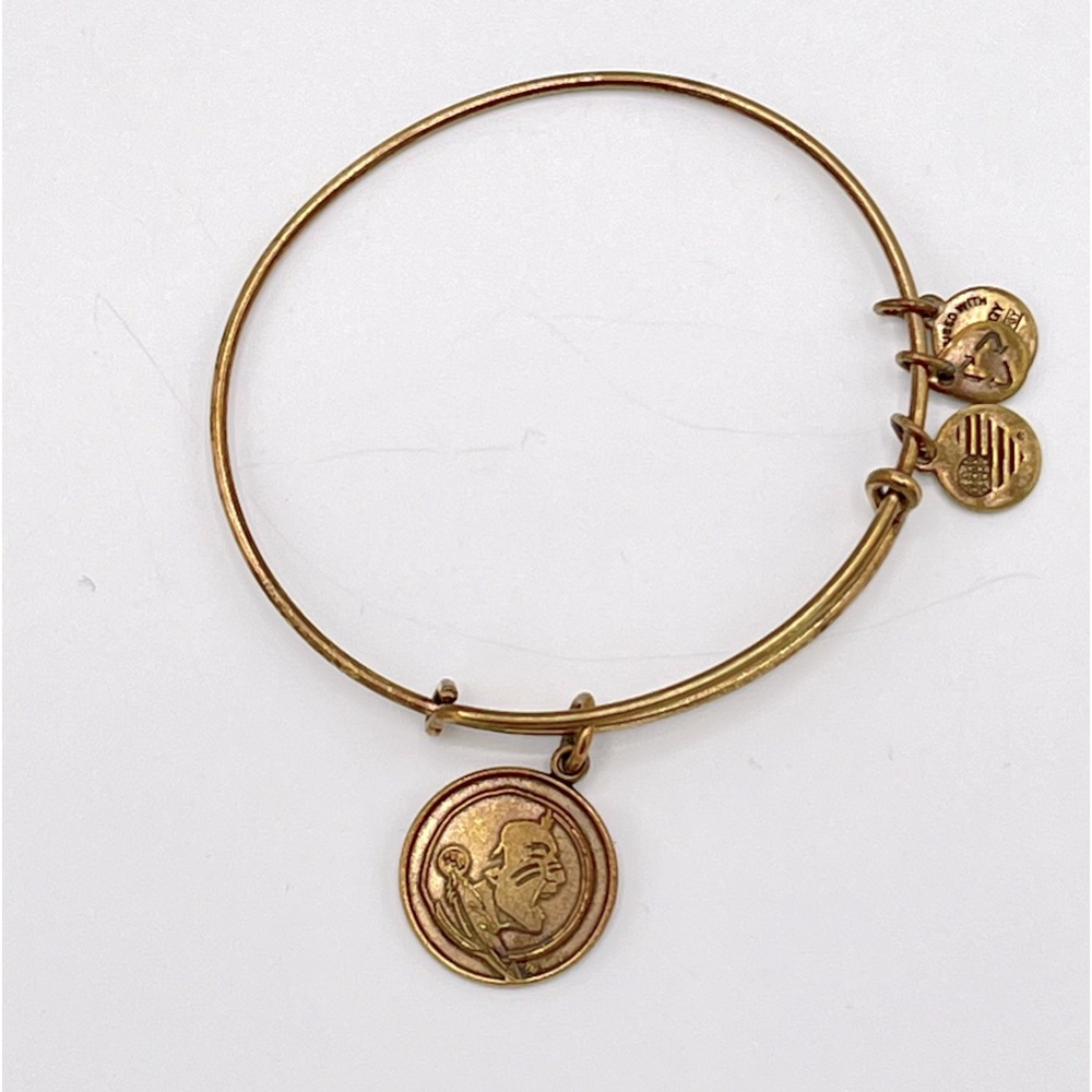 Alex and Ani FSU (Florida State University) Charm Adjustable bracelet